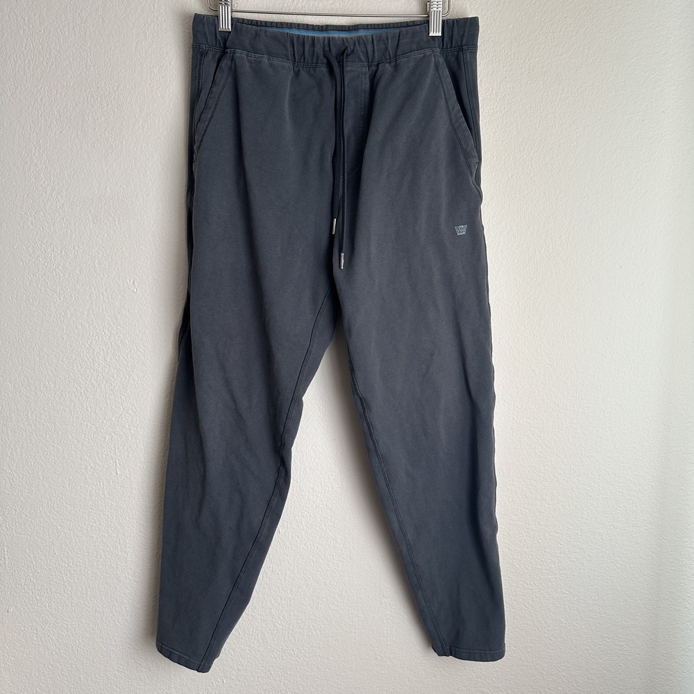 Mack Weldon Ace Sweatpants Mens Medium Gray Joggers Lounge Pants Stretch Cotton